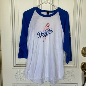 Dodgers + Jim Beam Baseball Tee